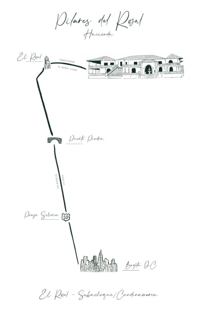 Mapa Llega Pilares del Rosal